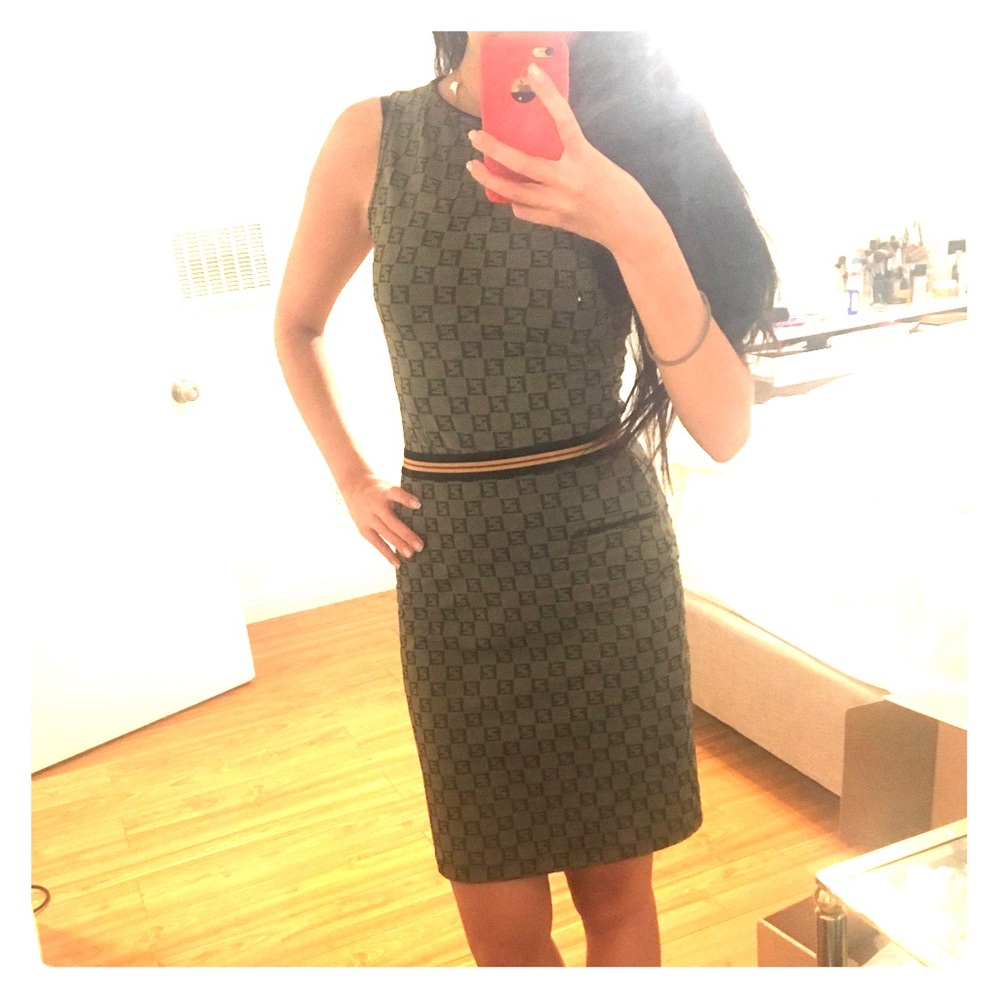 Fendi zucca skirt and top set
